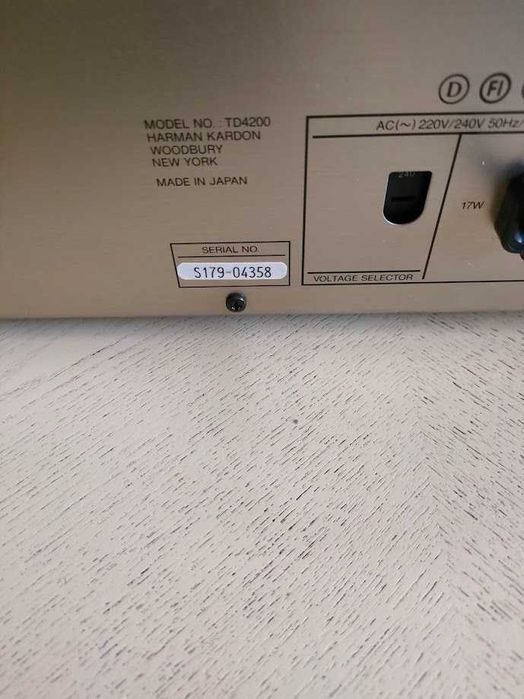 Касетна дека HARMAN/KARDON TD 4200