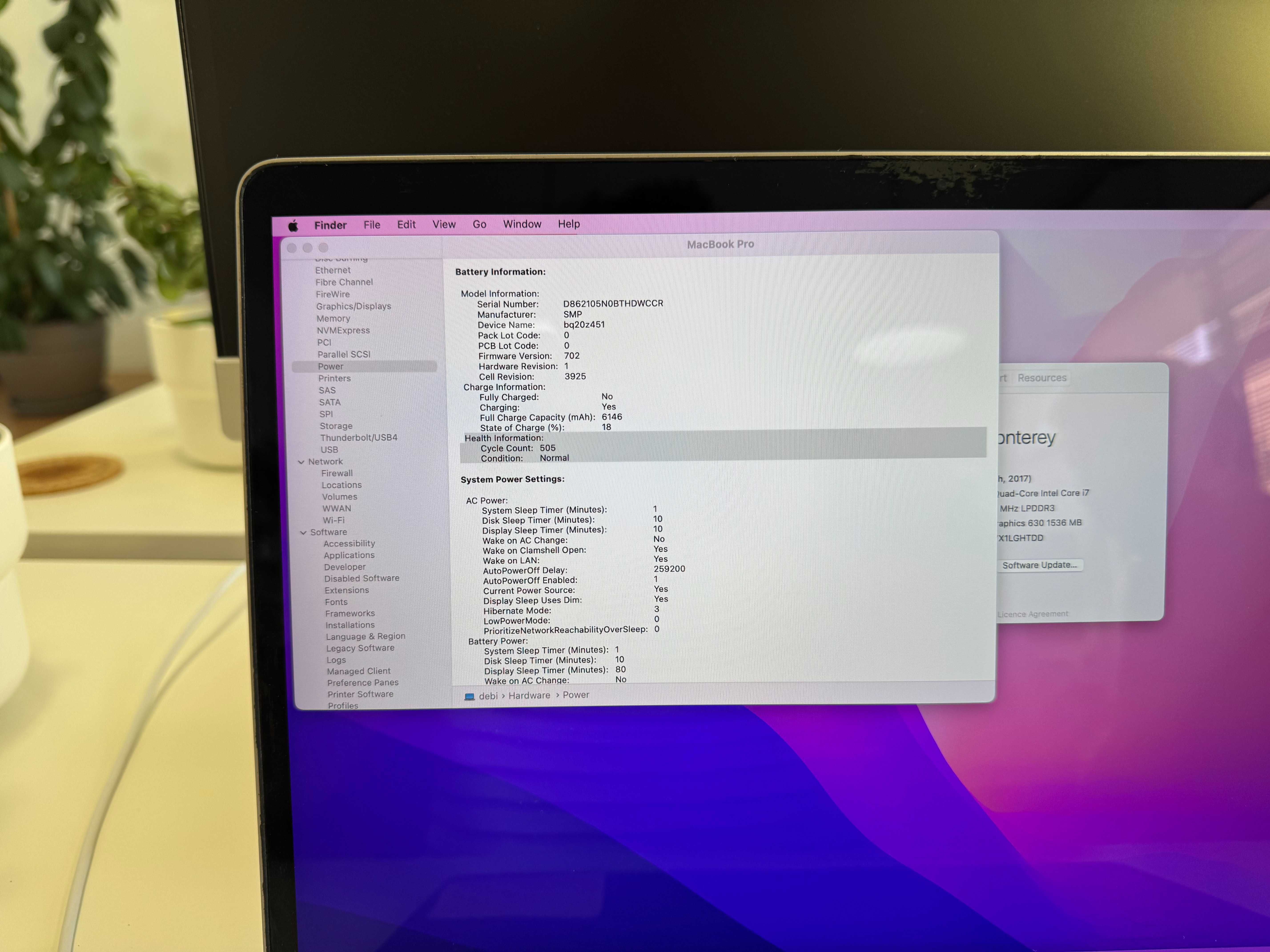 MacBook Pro 15” (2017) — Core i7 3.1 Touch Bar | 16GB RAM | 256GB