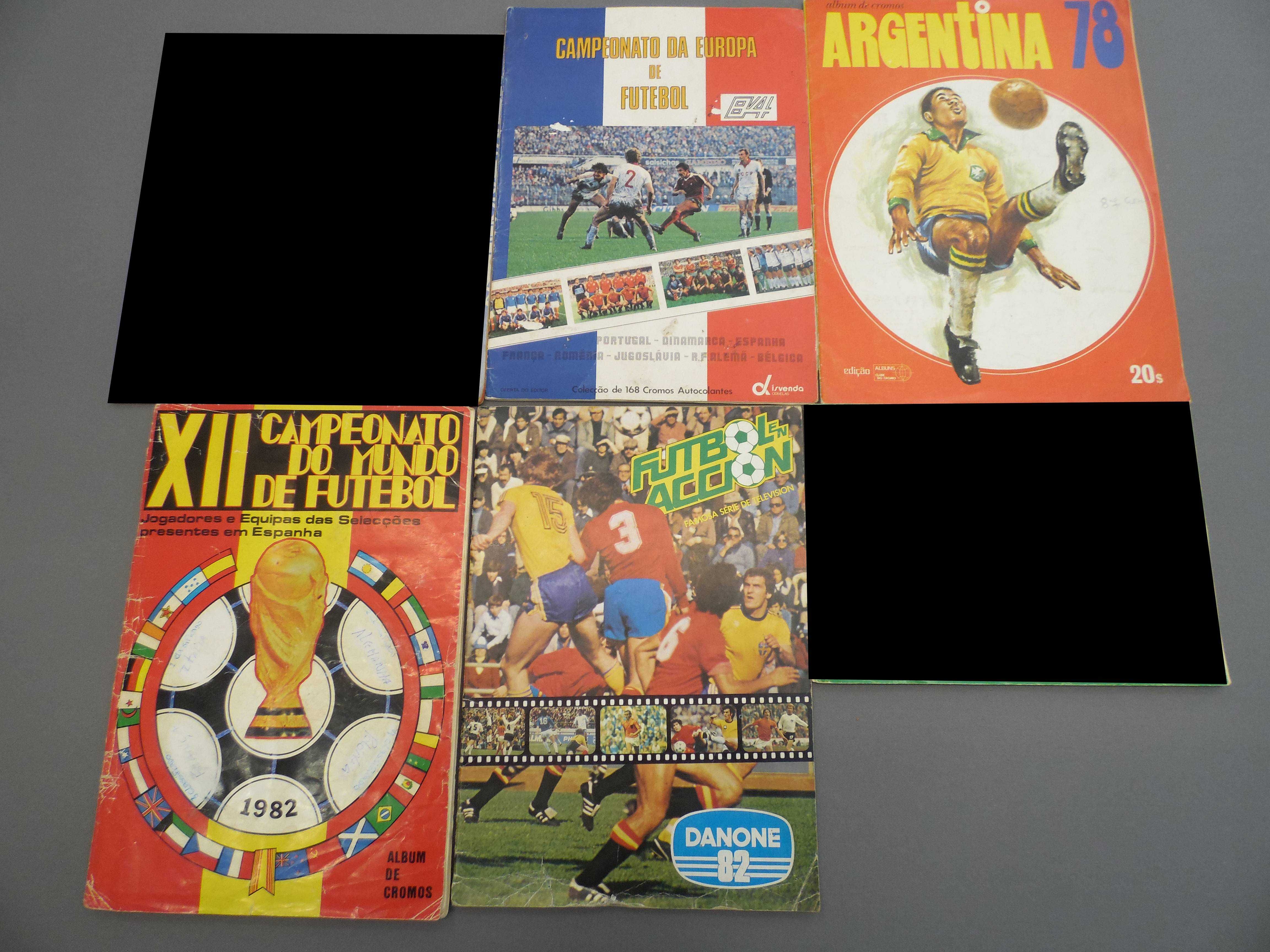 Cadernetas Europeus e Mundiais Completas e Incompletas Panini e outras