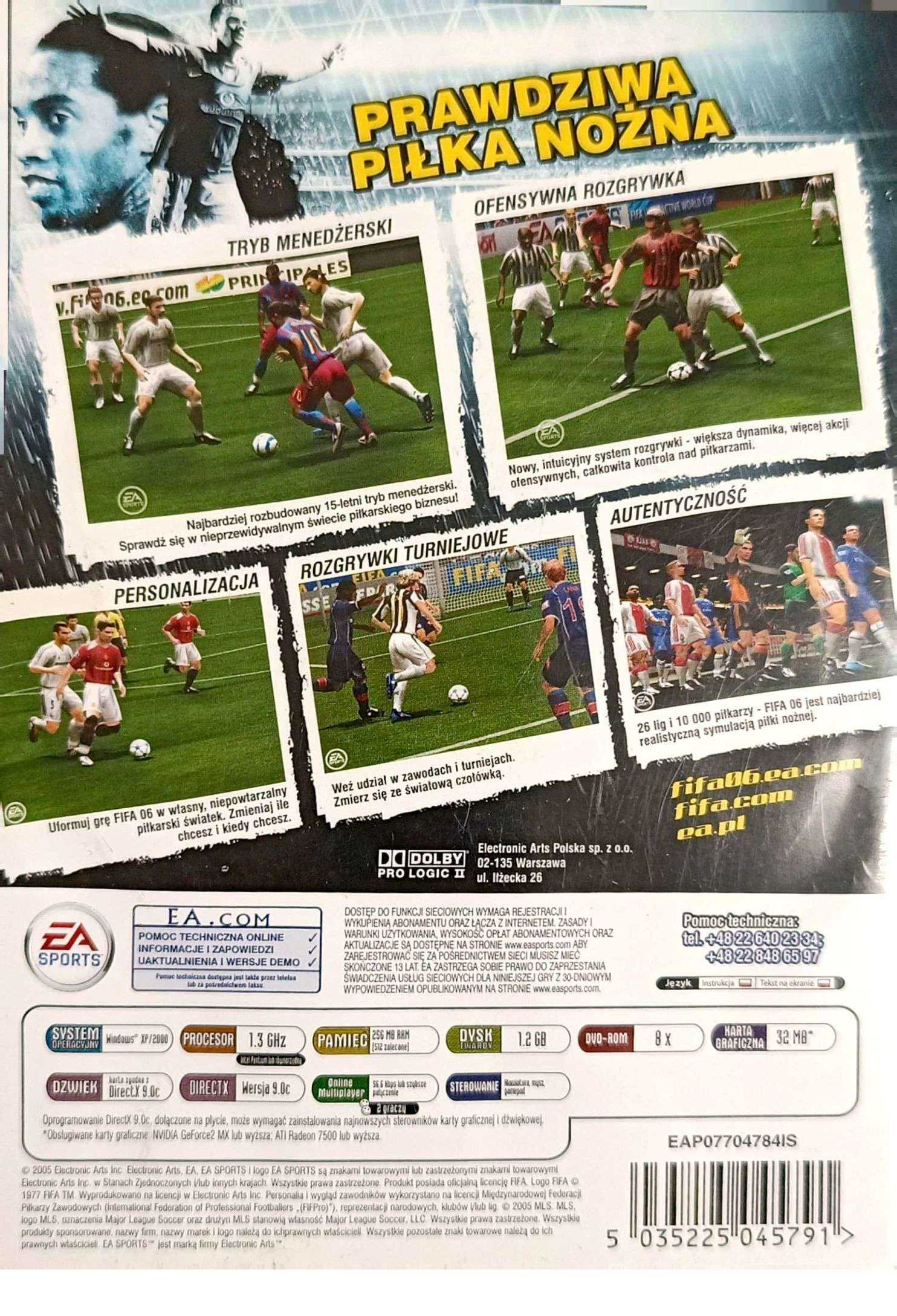 Fifa 06 gra pc PL