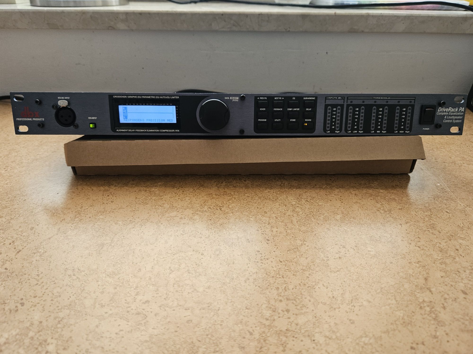procesor głośnikowy DBX driverack PA