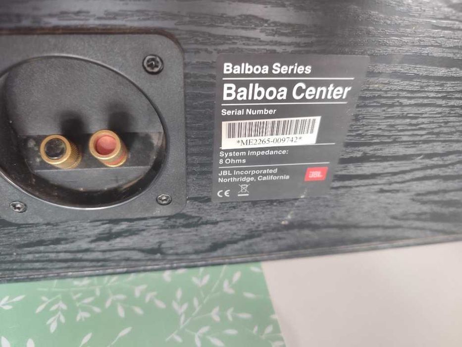 Glosniki JBL Centralny i efektowe