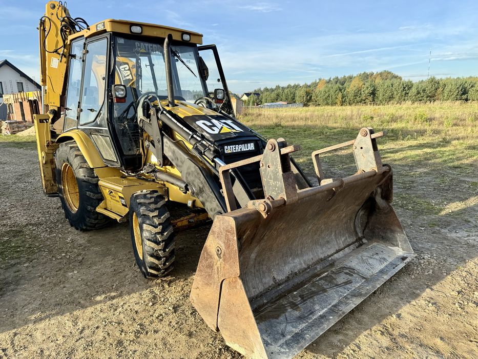 Cat 428c caterpillar 428c koparko ładowarka