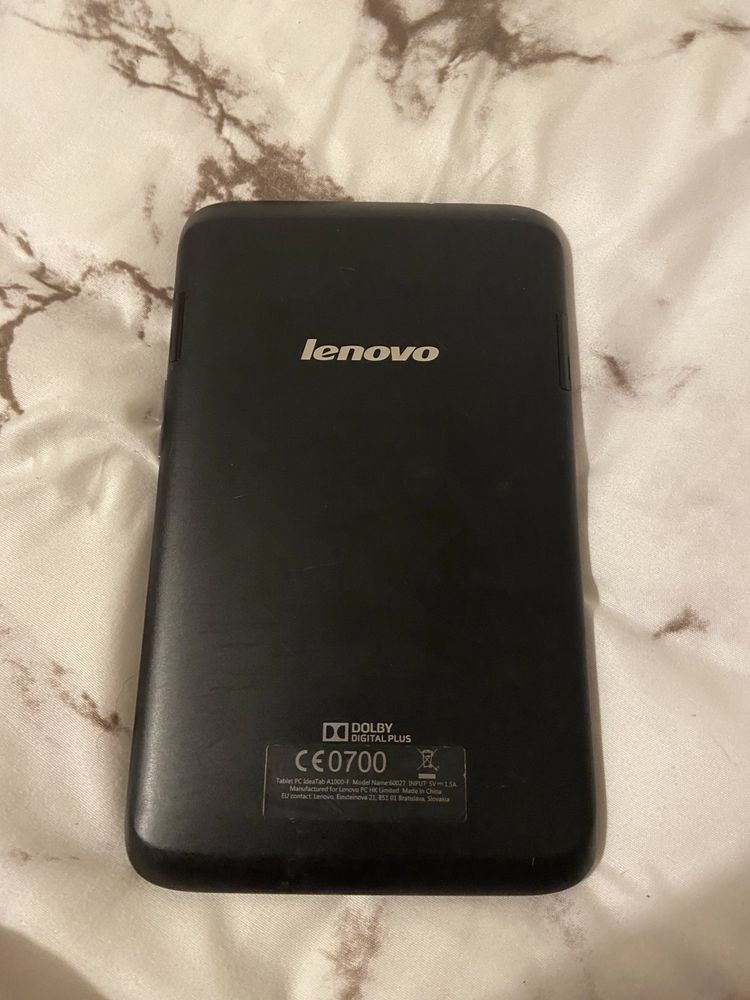 Tablet Lenovo preto