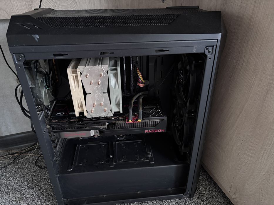 Мощный игровой компьютер – RX 6800, Ryzen 5, SSD + 1ТБ!