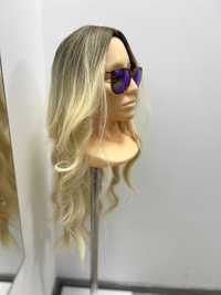 Blond damska peruka syntetyczna