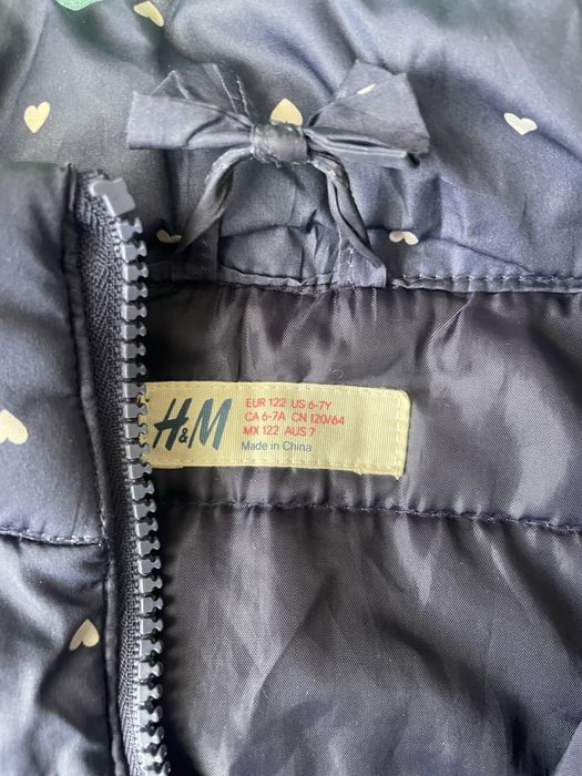 Куртка h&m 6-7 років 122 см осіння весняна