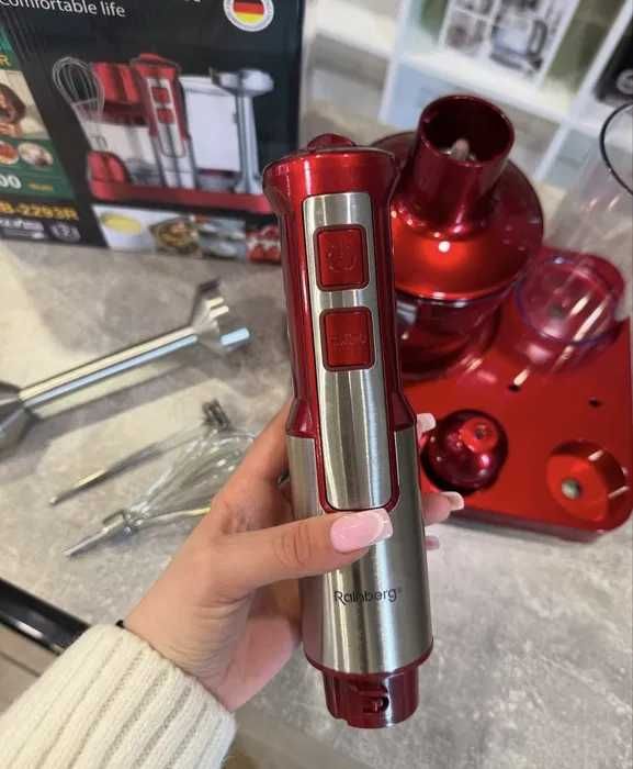 Німецька якість! Потужний блендер, м’ясорубка, комбайн, шейкер, міксер