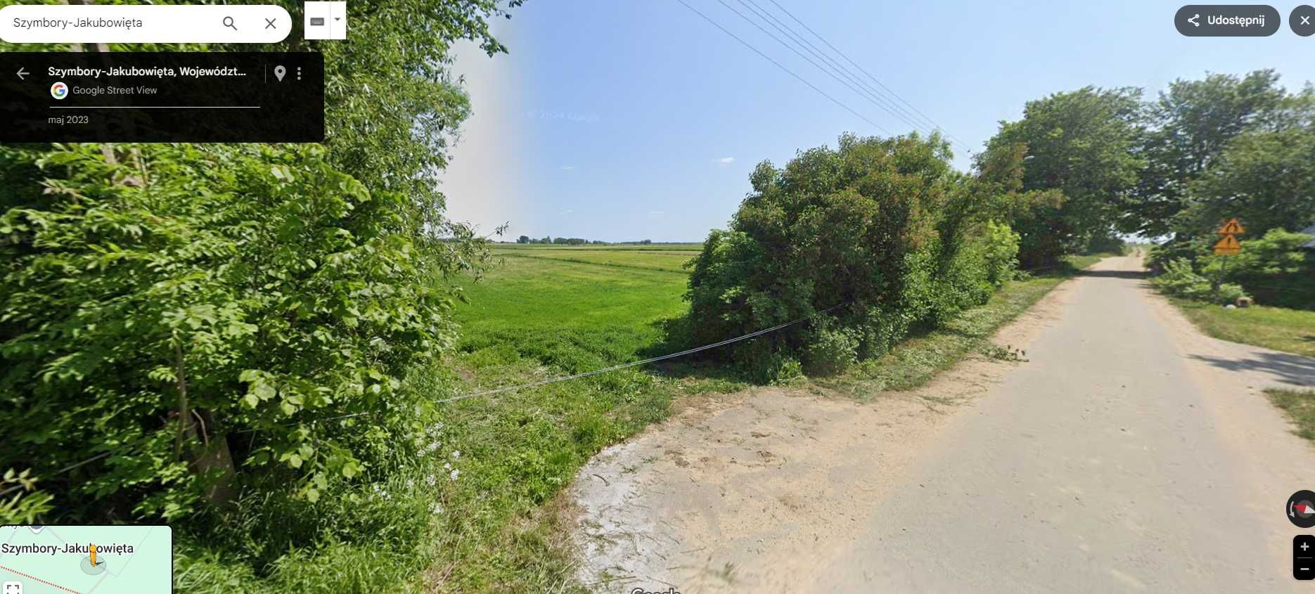 Działka z warunkami zabudowy 3335m²