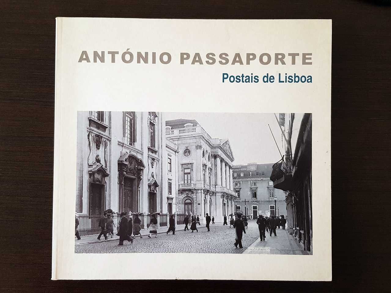 Postais de Lisboa - António Passaporte (livro de fotografia antiga)