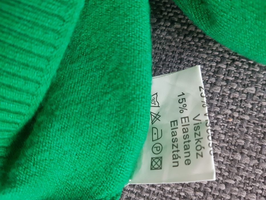 Nowy golf damski, zieleń. M