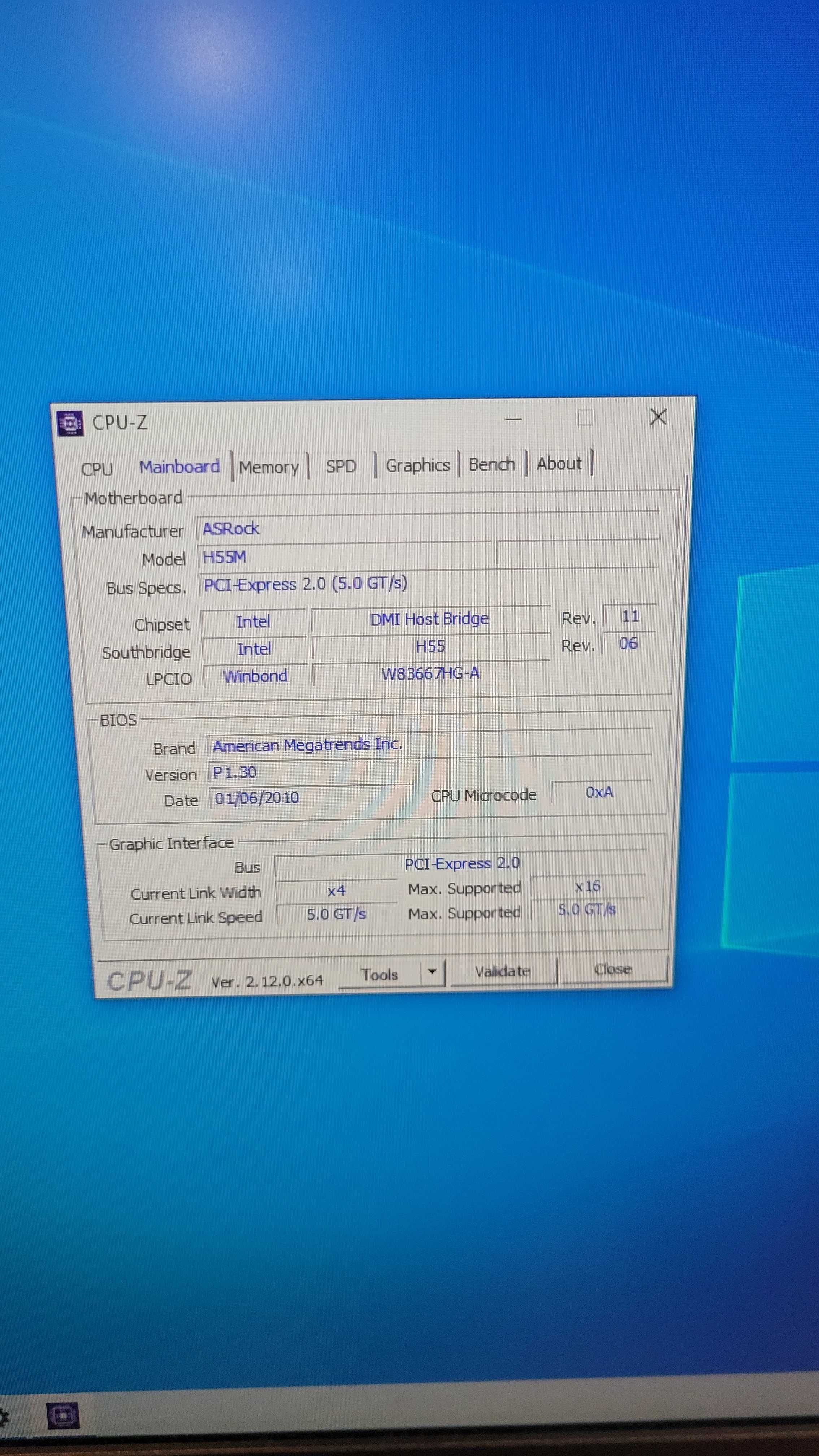 Desktop usado (intel CPU)