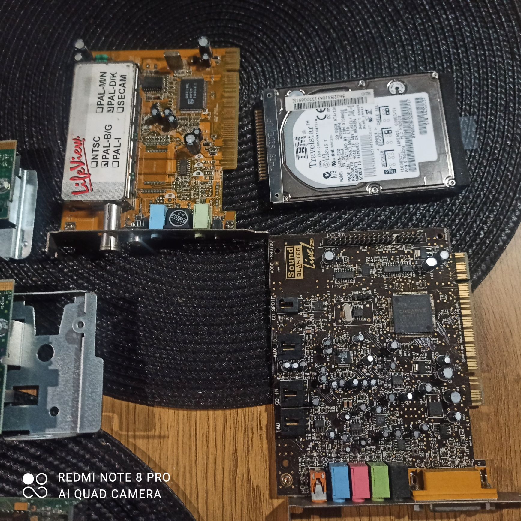 Stare podzespoły komputerowe PC Retro