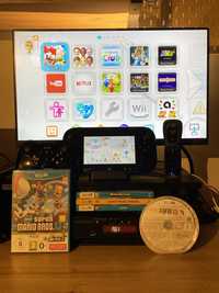 Wii U Konsola nintendo z 2 Padami + 10 Gier i SUPER MARIO 3D WORLD