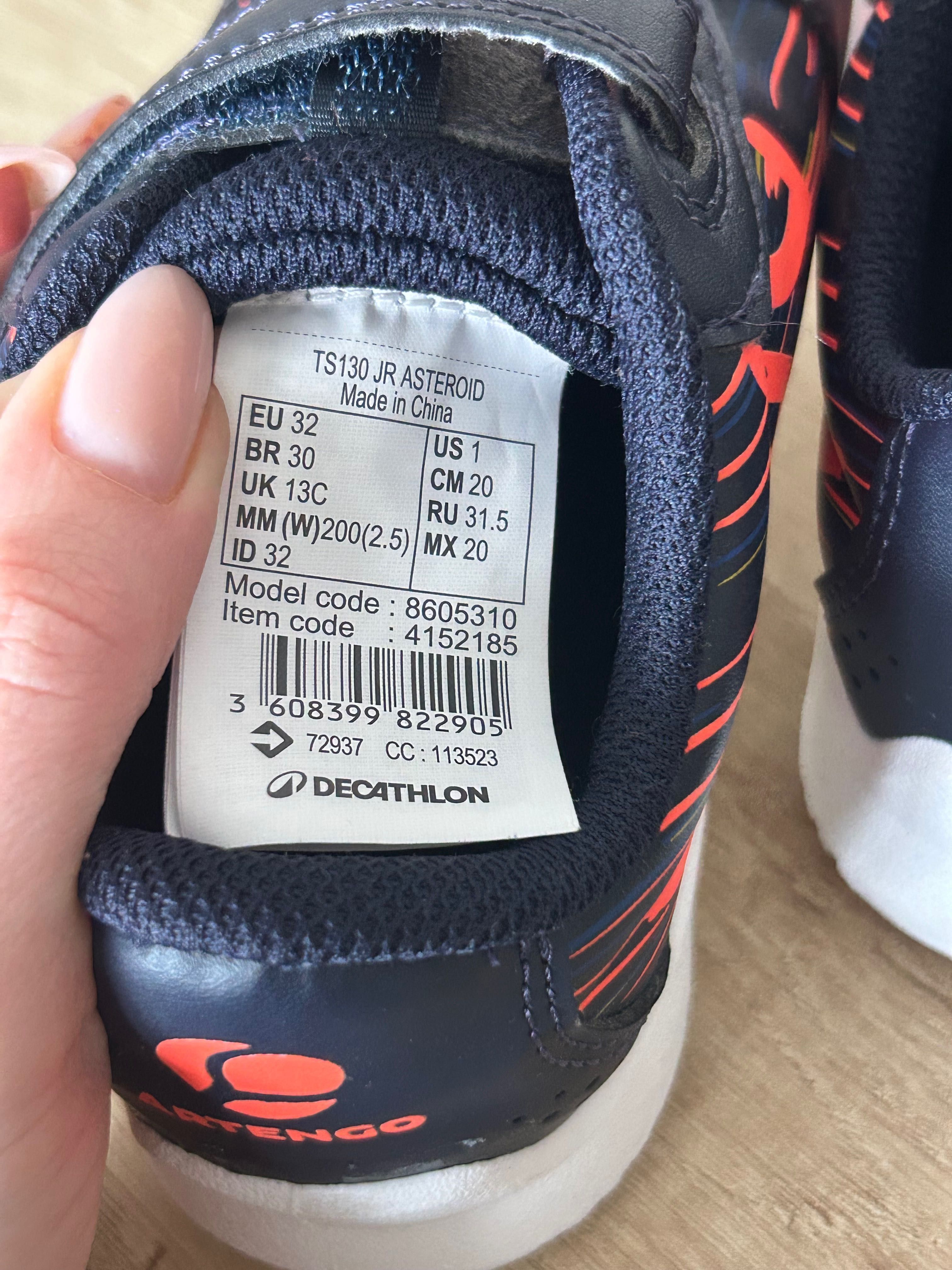 Miękkie adidasy halówki szkoła wf chłopięce 32 DECATHLON Artengo NOWE