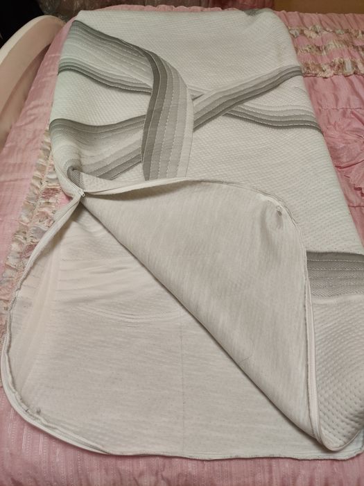 Capa com fecho para colchão de cama de bebê