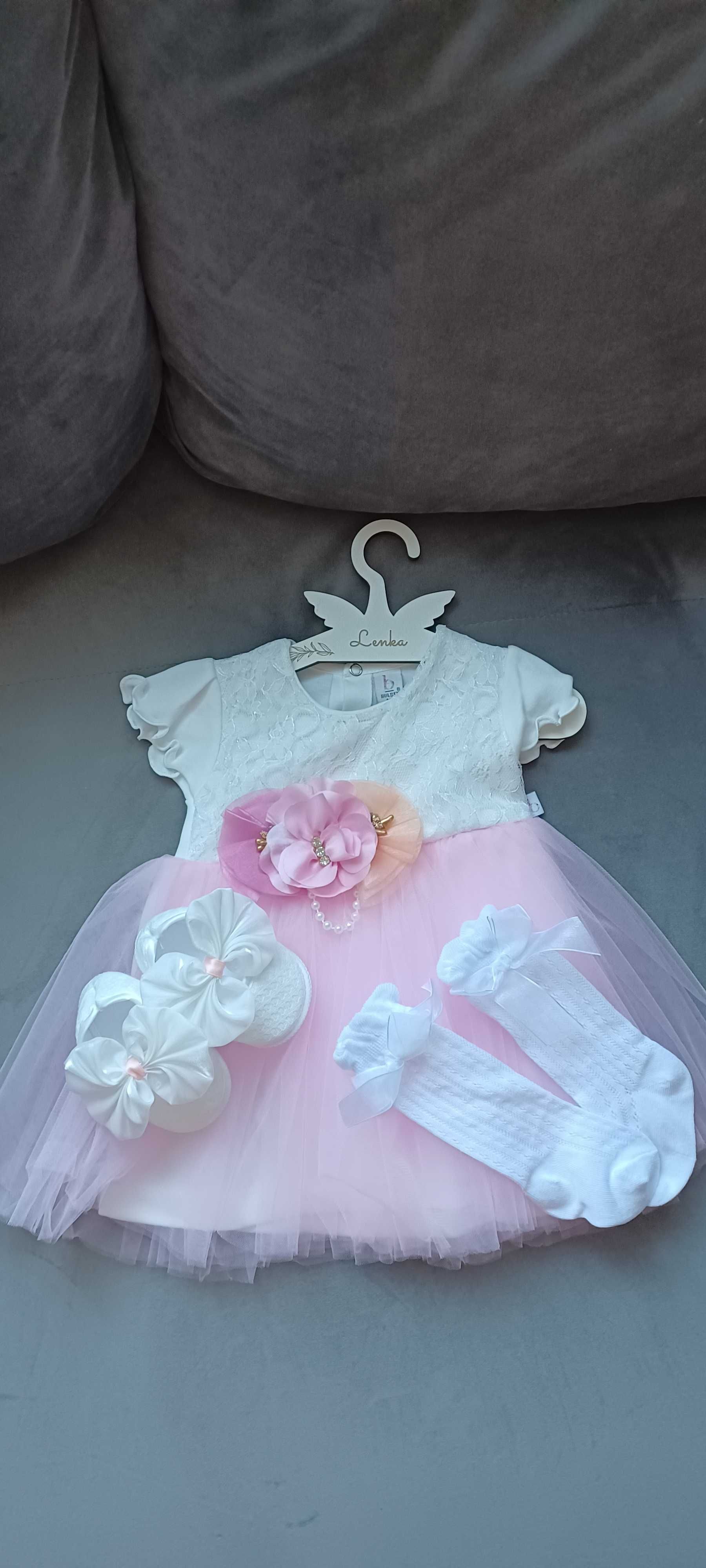 Sukienka niemowleca , chrzest