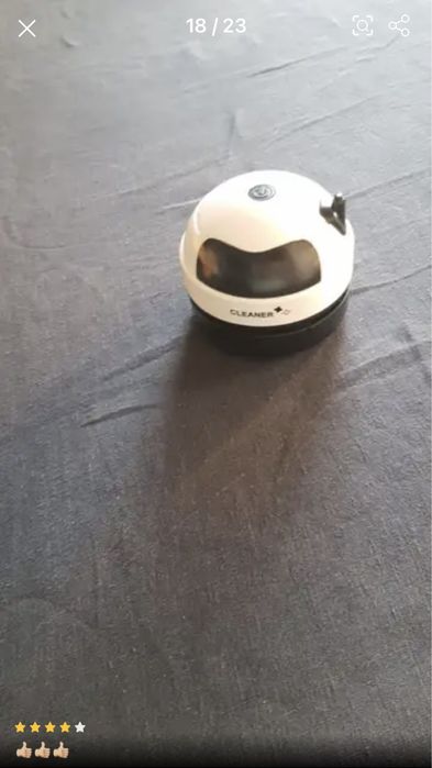 Swietny robot czyszczacy biurko