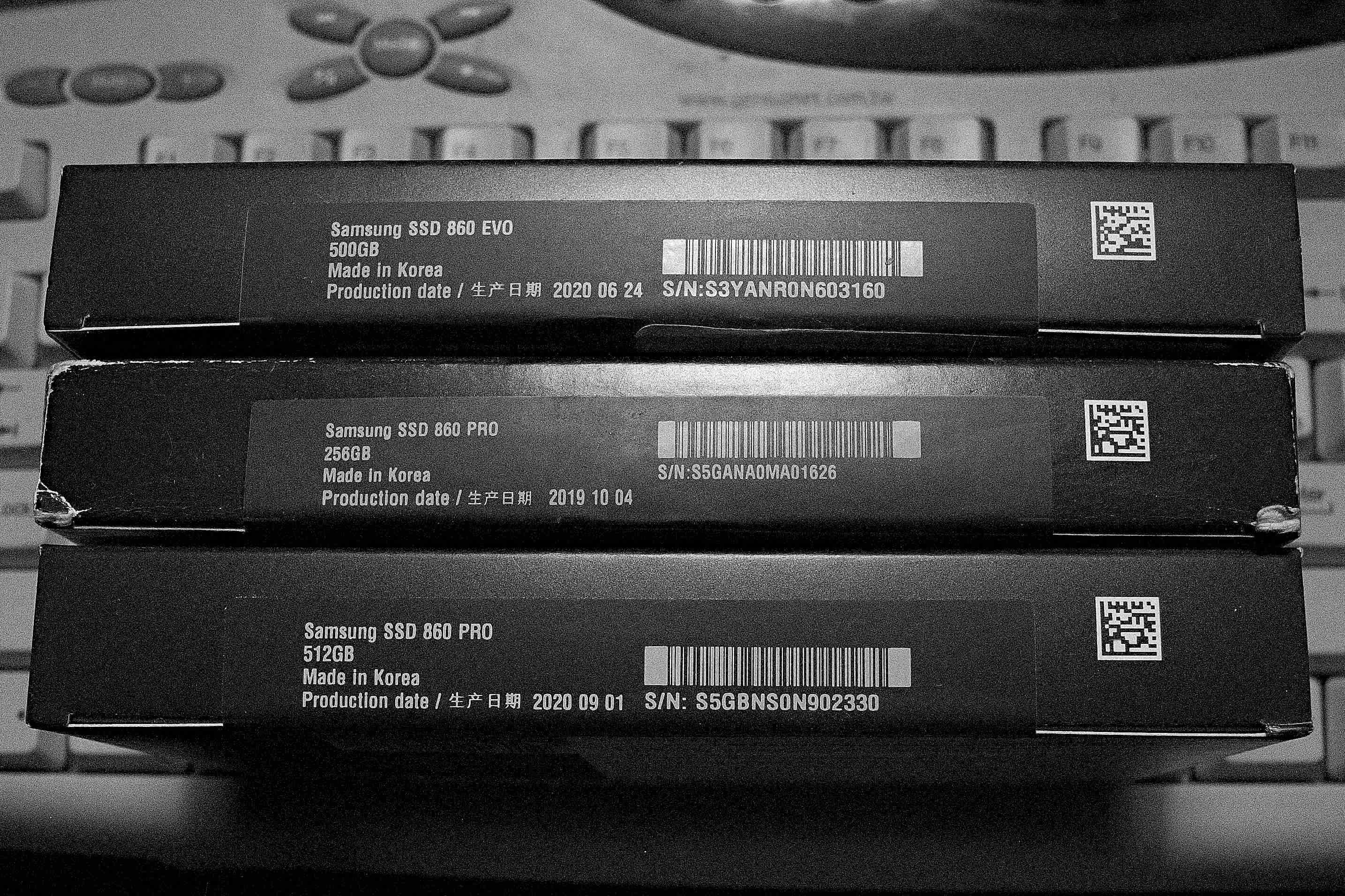 Накопители SSD Samsung EVO500 PRO256 PRO512