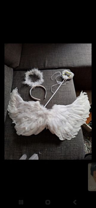 Strój anioła 3 elementy