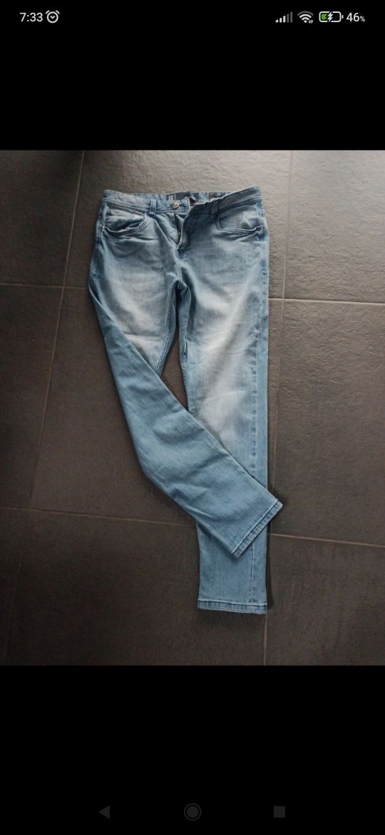 Spodnie jeansy męskie diverse L