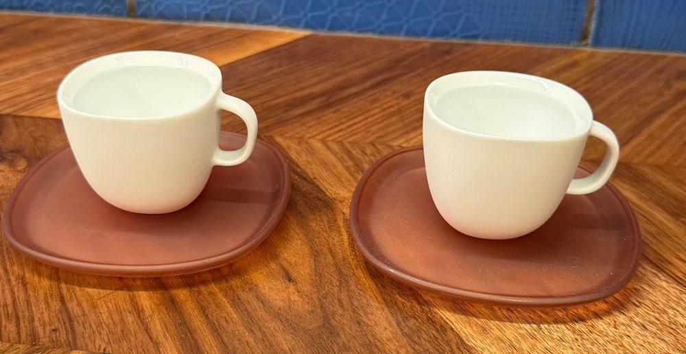 Nespresso Filiżanki LUME do Espresso 80 ml zestaw 2 szt