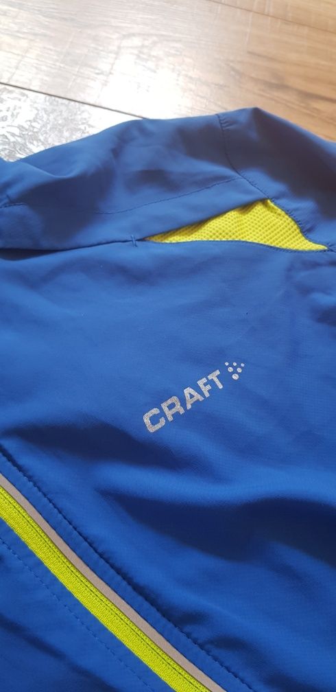 Kurtka wiatrów treningowa CRAFT L sportowa niebieska