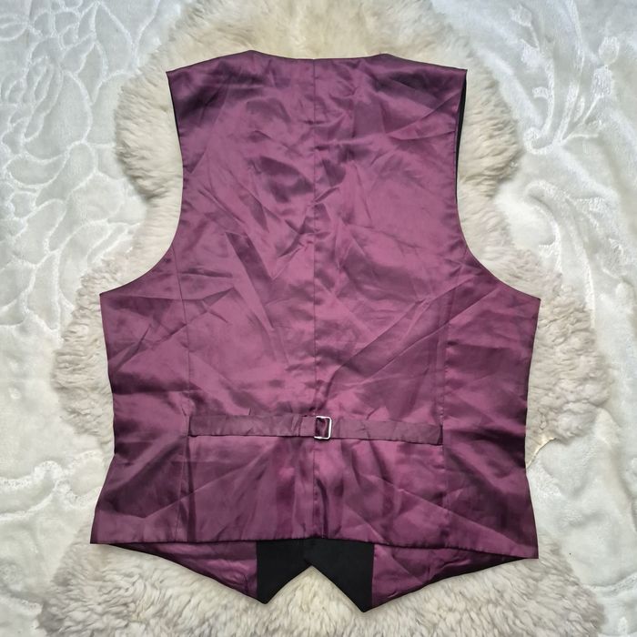 Kamizelka garniturowa M  Regular Czarna Asos Design