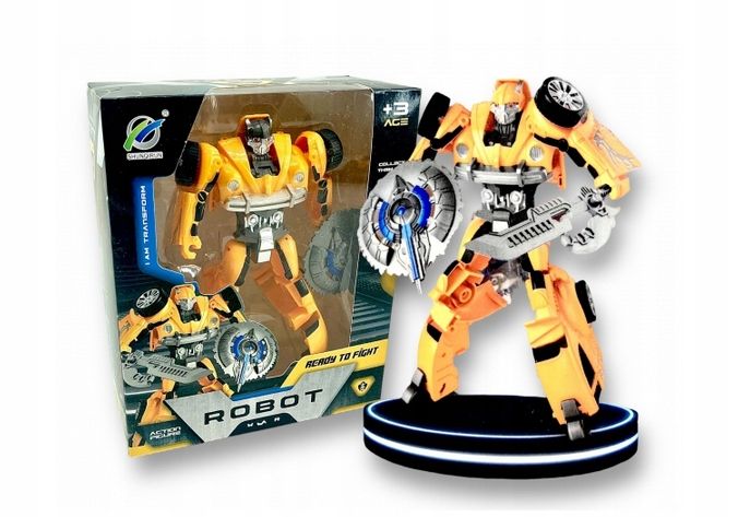 Roboty Transformers Figurki Robot Samochód Bumblebee Optimus