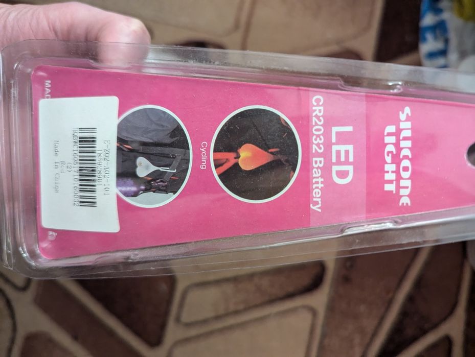 Всі 3 разом! Габарит на велосипед стопик маячок блималка