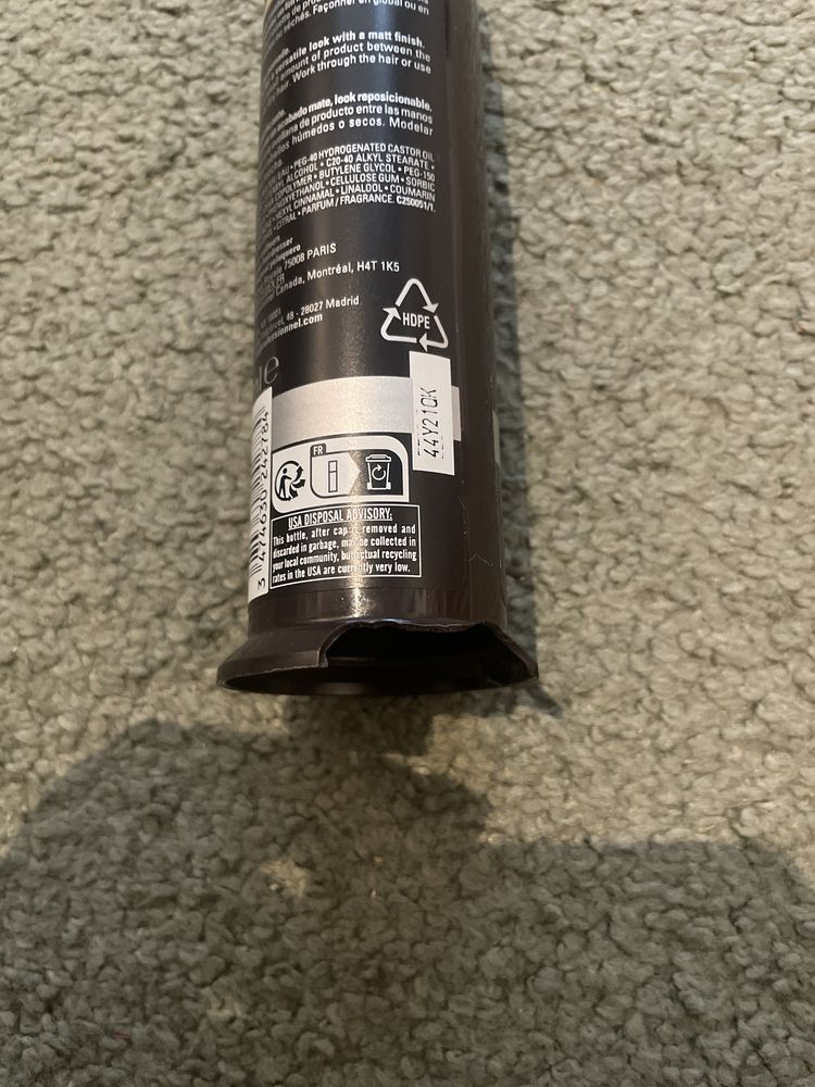 Loreal homme matowa pomada do włosów 80ml 0108