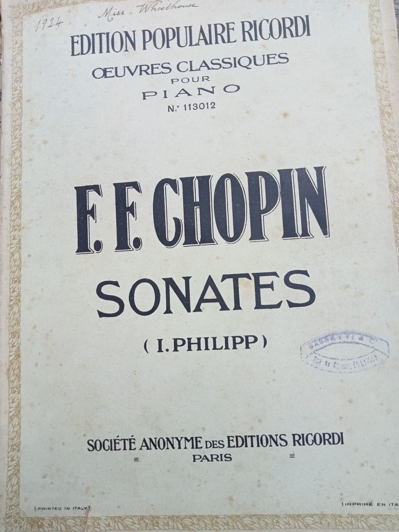 Livros - Piano Czerny e Chopin