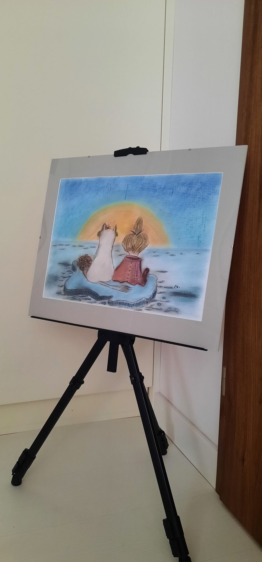 Obraz Rysunek Migotka Mała Mi Muminki