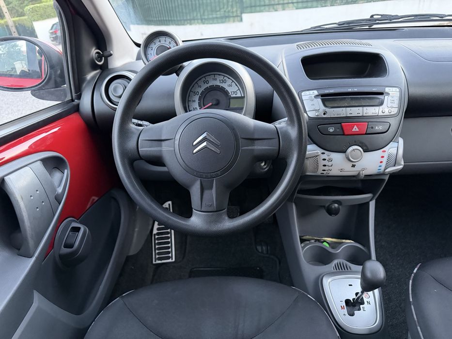 CITROEN C1 1.0 GASOLINA NACIONAL  CAIXA AUTOMATICA  100.000 KMS A/C