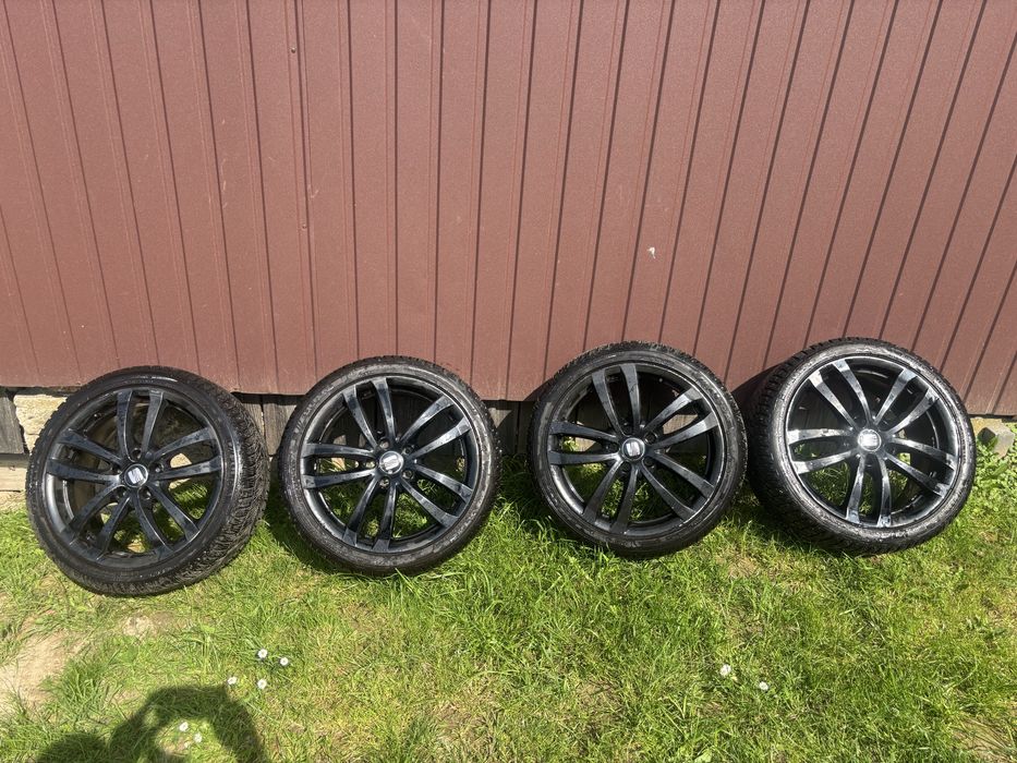 Felgi 18’ 5x112 7.5J + opony (seat ronal)