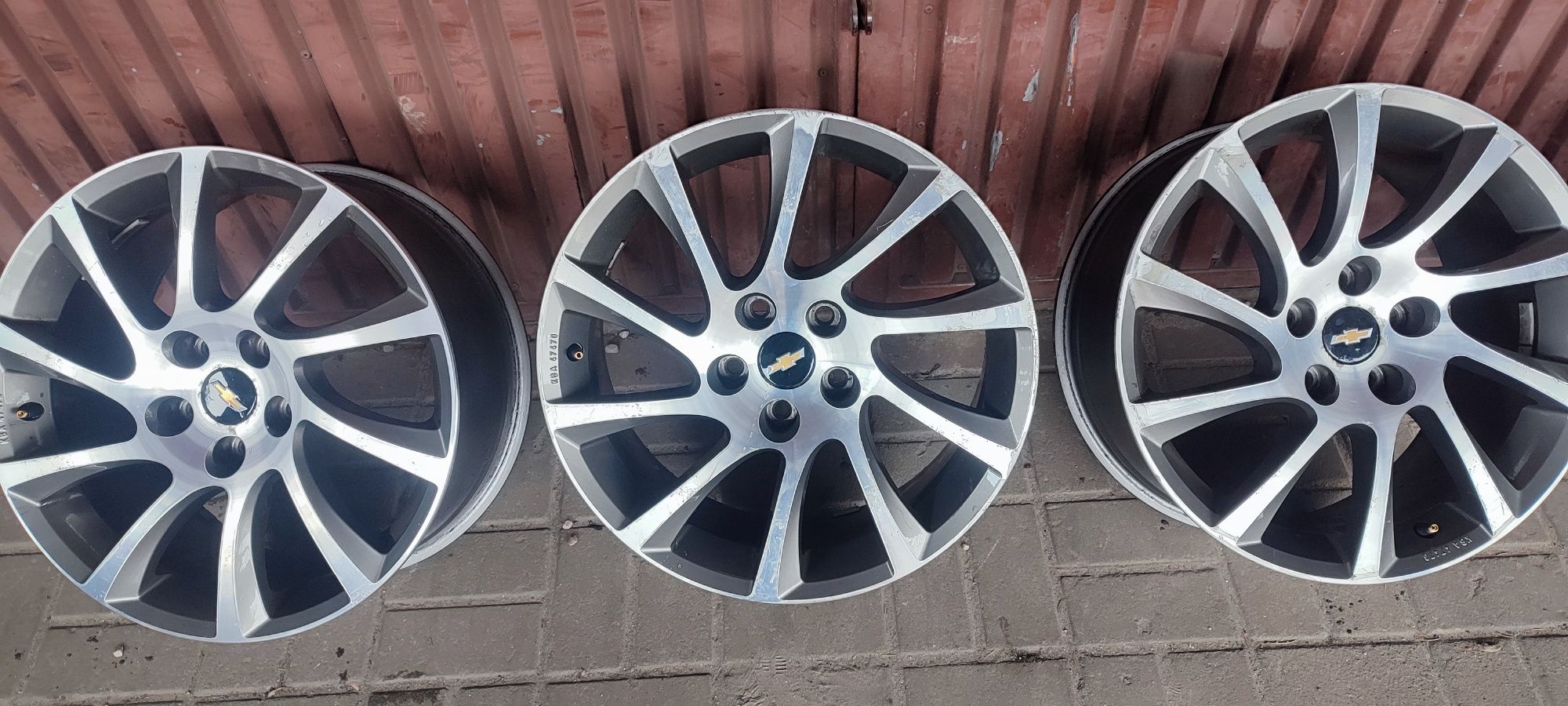 Alufelgi irmscher 18" 5x115 8J ET46 bicolor opel chevrolet