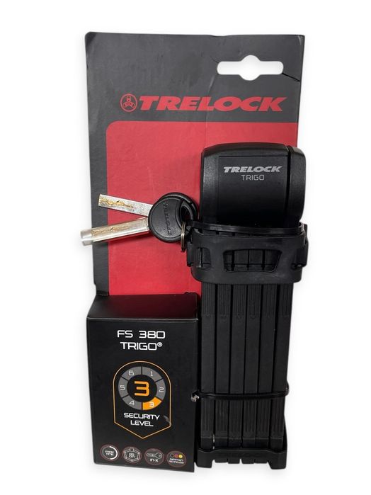 Zapięcie rowerowe Trelock FS 380 Trio do ramy 85cm na klucz FV/062-202