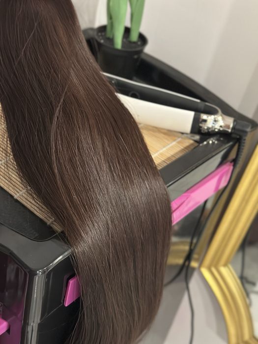 Włosy słowianskie LUX wyczesane , geste 57cm 100g