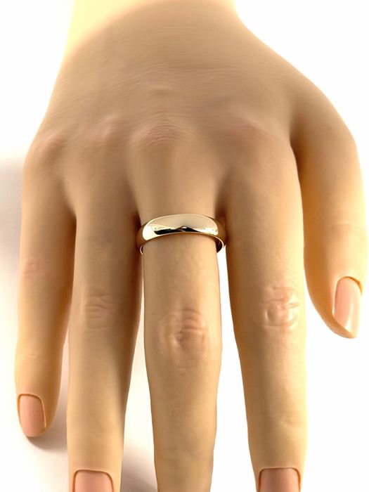 Złota obrączka rozmiar 20