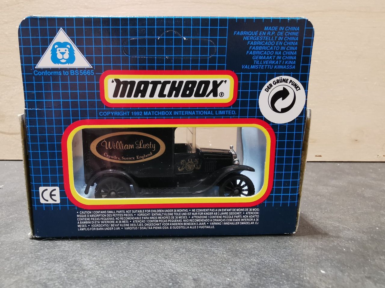 Ford Model T Matchbox