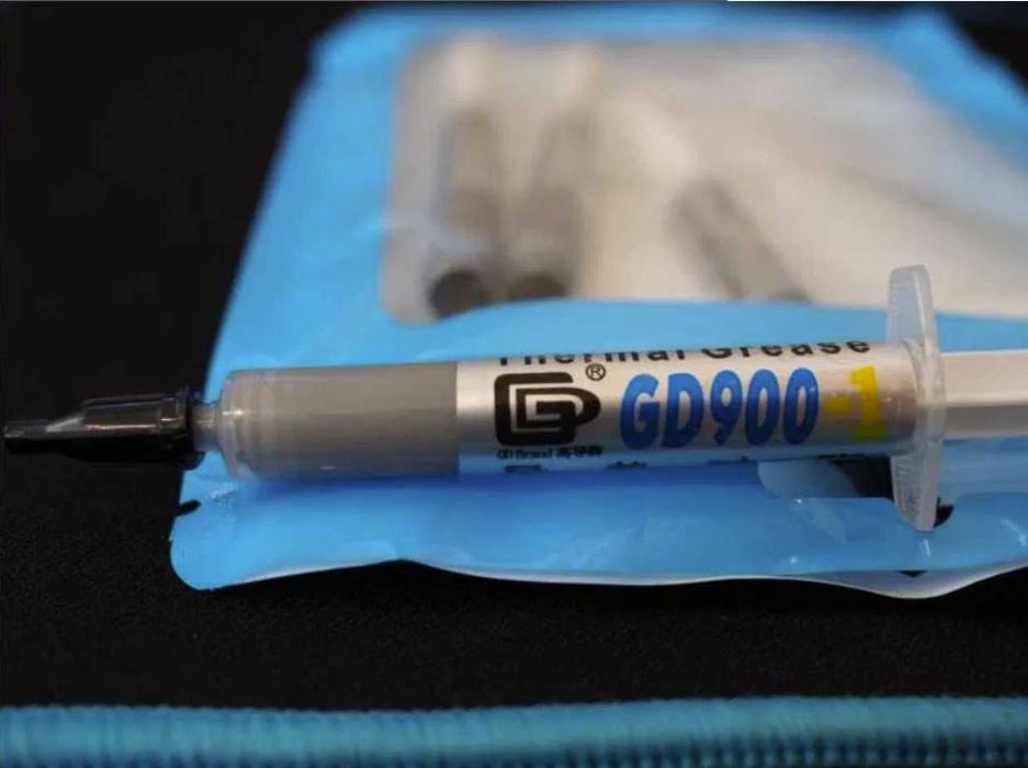 Термопаста GD 900-1 с серебром (1г,3г,10г,30г) + термопрокладки