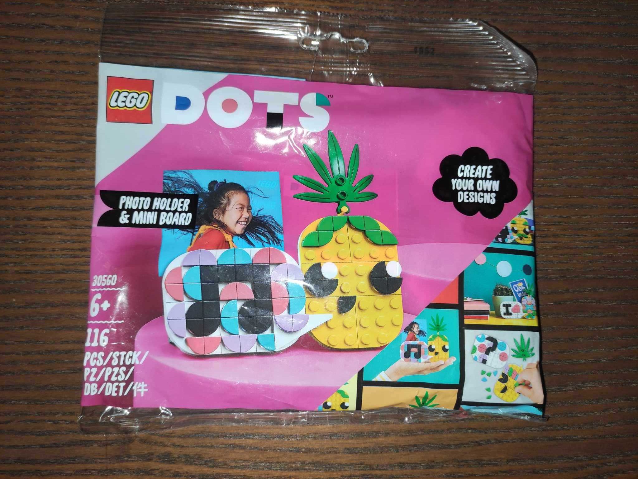 LEGO Dots Ananas ramka na zdjęcie i miniaturowa tablica lego 30560