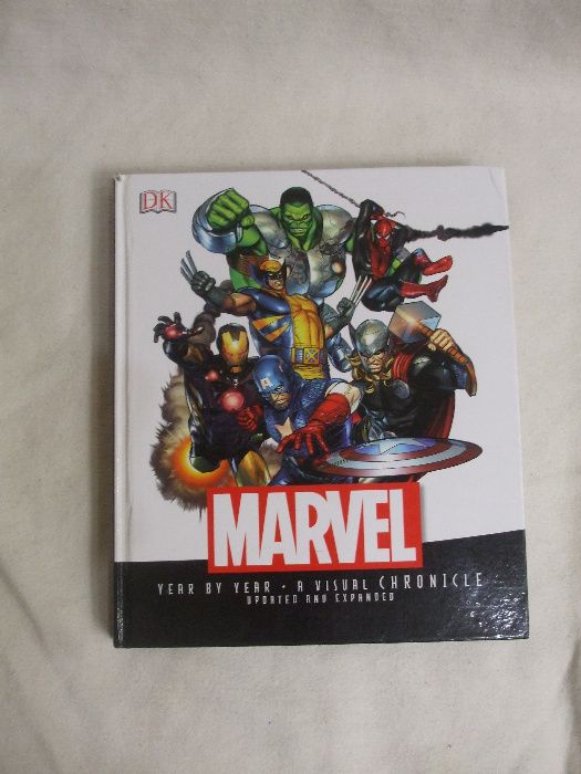 книга история комиксов Marvel Comics year by year Год за годом