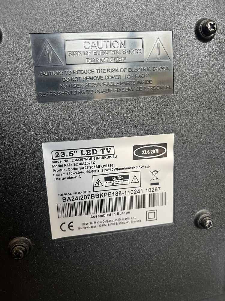 Lcd de 24’ otimo estado + comando