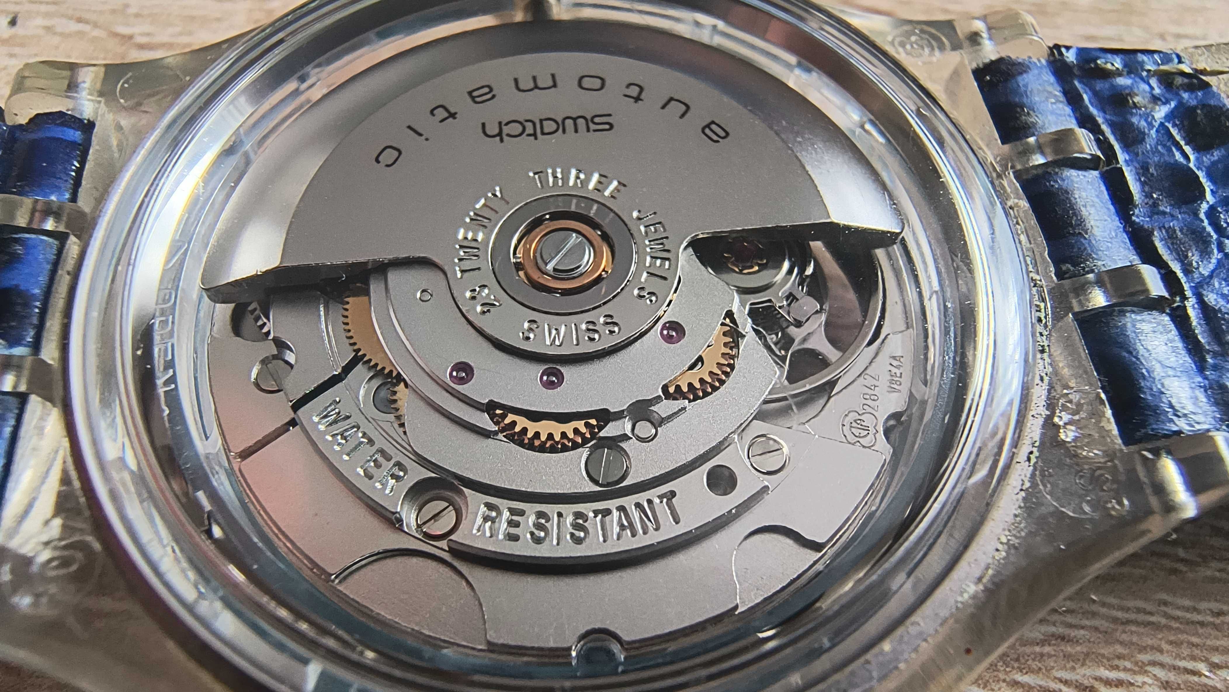 Zegarek Swarch automatic automatyczny mechaniczny Swiss Made