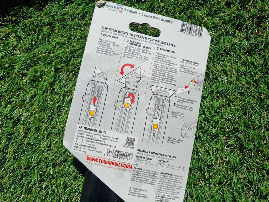 Складні ножі TOUGHBUILT, Milwaukee, будівельні, універсальні, ніж, нож