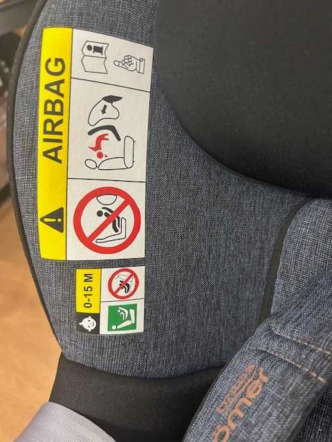 Romer Britax FOTEL DUALFIX M i-SIZE BR Blue Marble 360 stopni