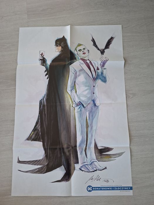 Ogromny plakat Zloczyńcy z Uniwersu. DC