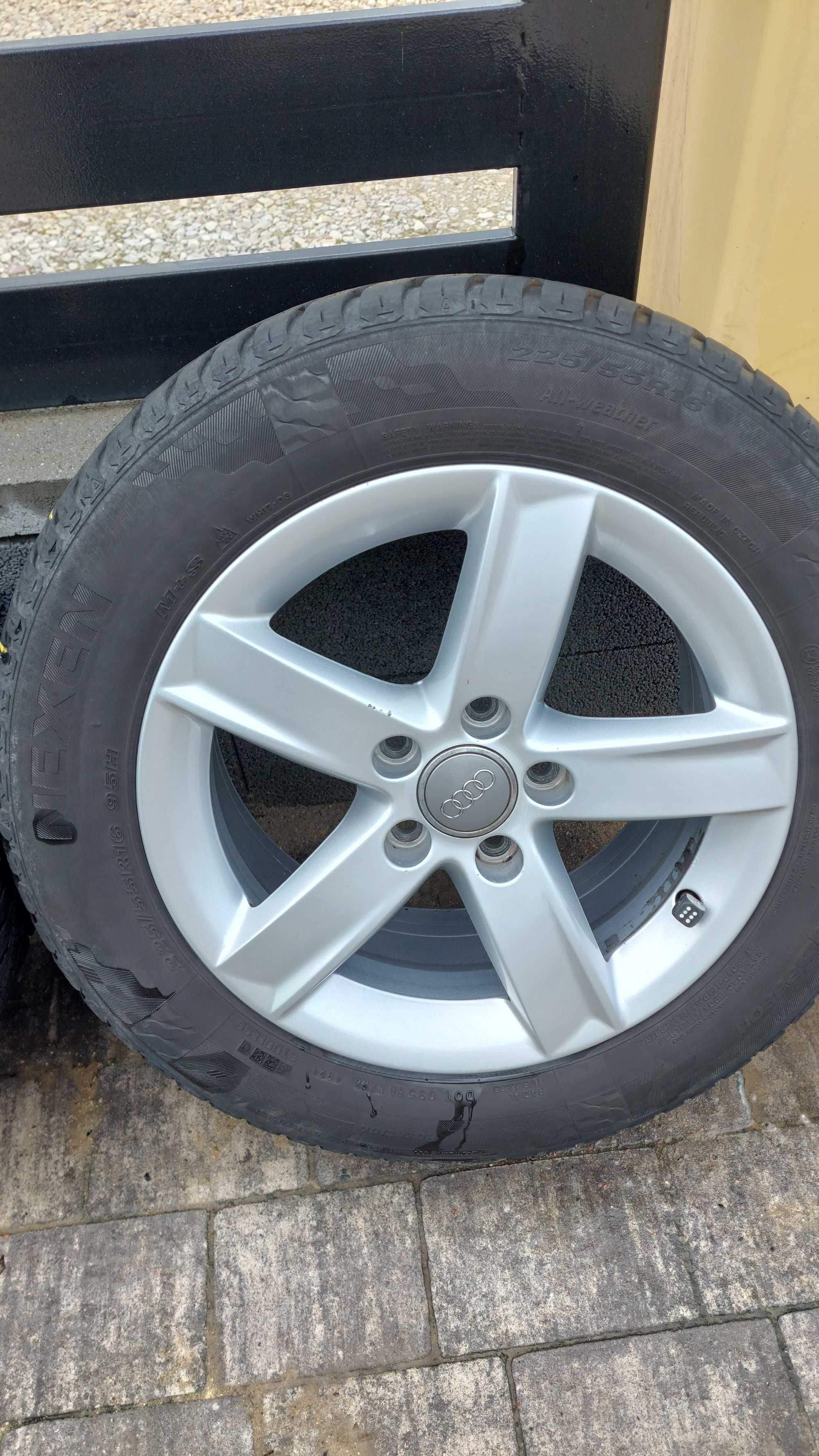 Koła felgi 5x112 16 plus opony wielosezonowe