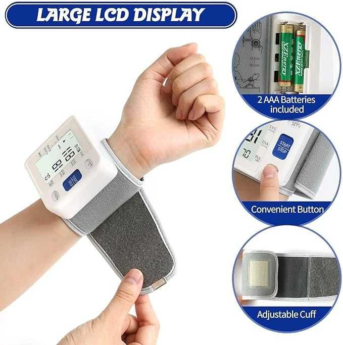 Automatyczny ciśnieniomierz z przenośnym ekranem LCD ARSIMAI